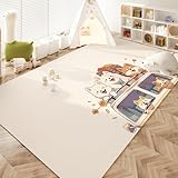 センターマット 子供用カーペット PUレザー PVC 拭ける 汚れ防止 防水 プレイマット 防虫 防カビ 大判 洗える 柔らかい オシャレ リビングルーム 家庭用 新築祝い 引越し 子供部屋 160*230cm