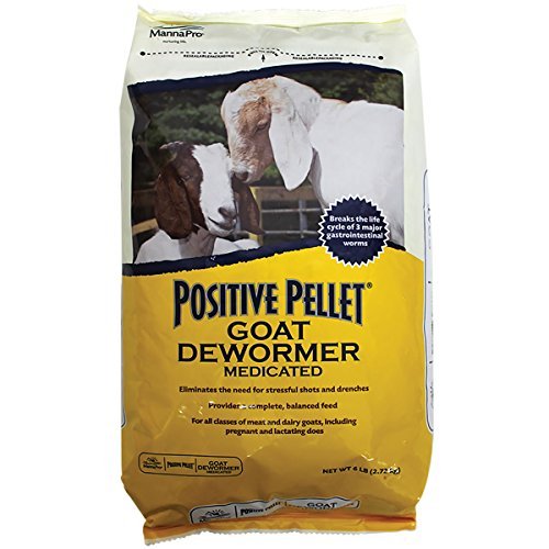 Manna Pro Positive Pellet Medicated Goat Dewormer, 6-Pounds by Manna Pro