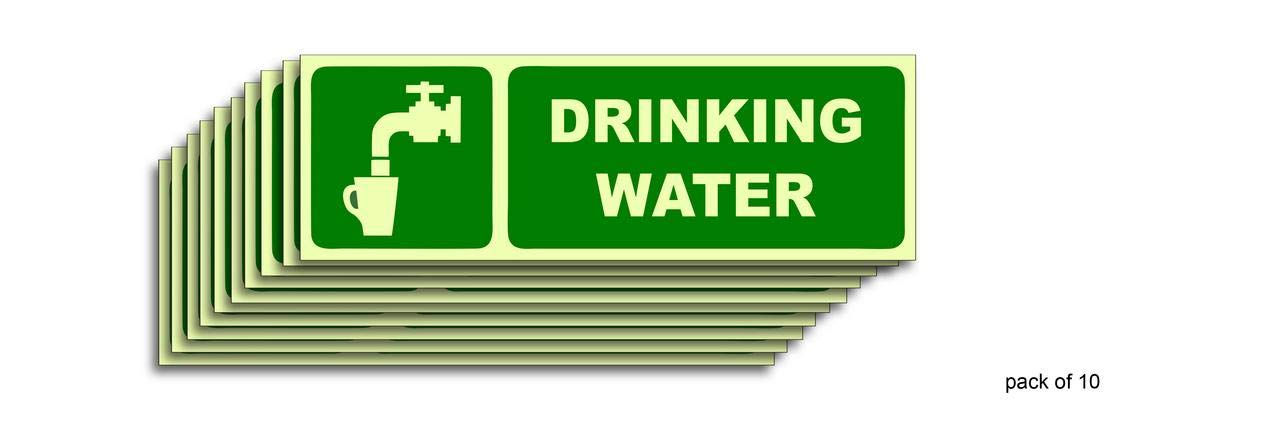 999Store office supplies sunboard Drinking Water sticker signage Sign Board Green 30X10Cm (B07GZV79N8) Amazon Price History, Amazon Price Tracker