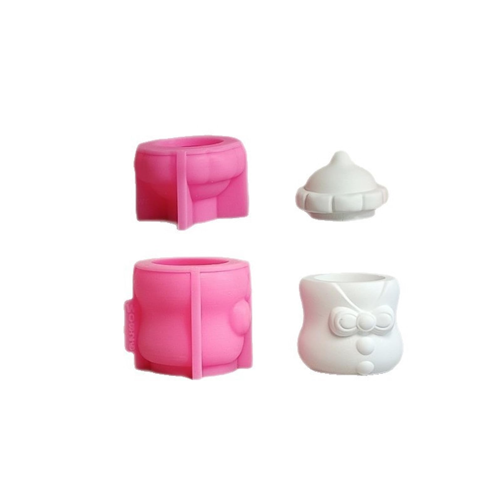 Moule silicone biberon pour décoration gâteau baby shower et confiseries faites maison