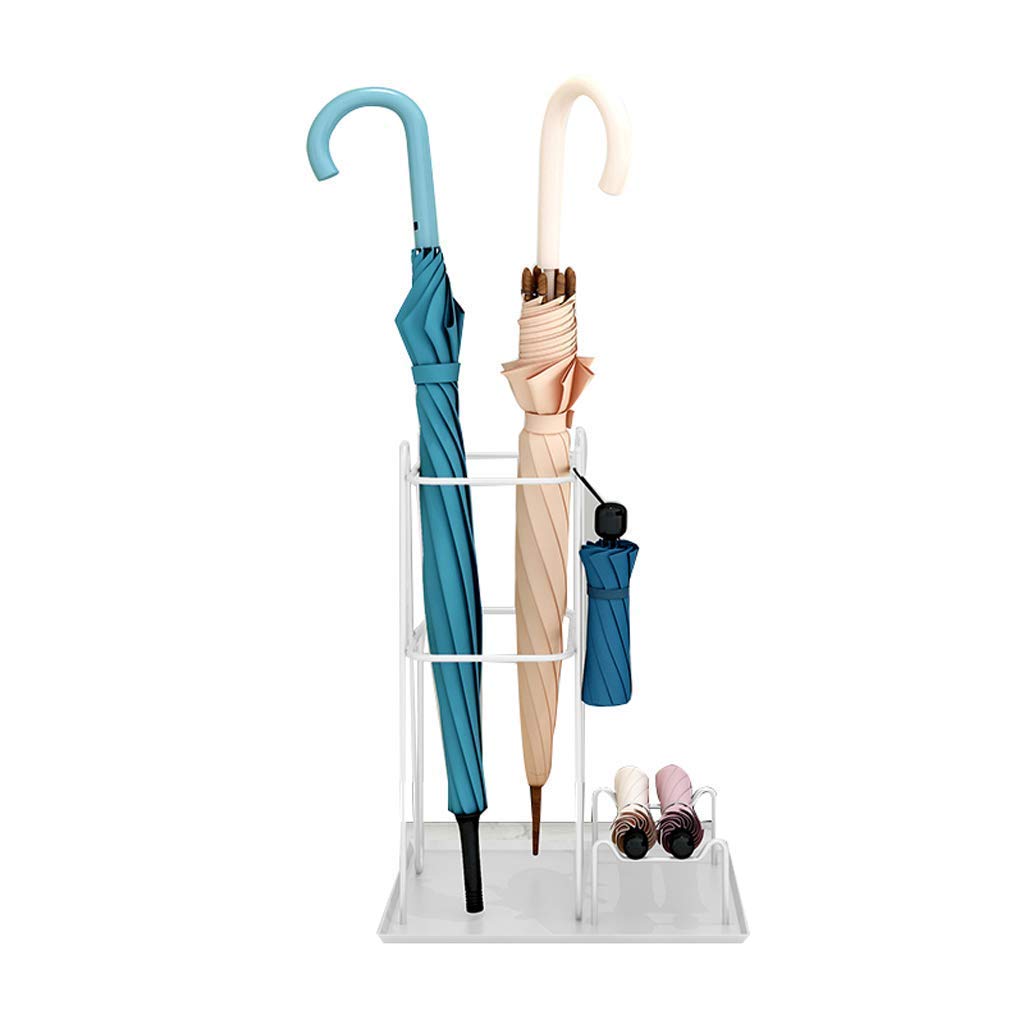 GHHVFEC Metal Umbrella Stand, Wrought Iron Umbrella Holder, Decorative Home Umbrella Bucket, Stylish Umbrella Stand for Entryway, Durable and Elegant Umbrella Storage Solution