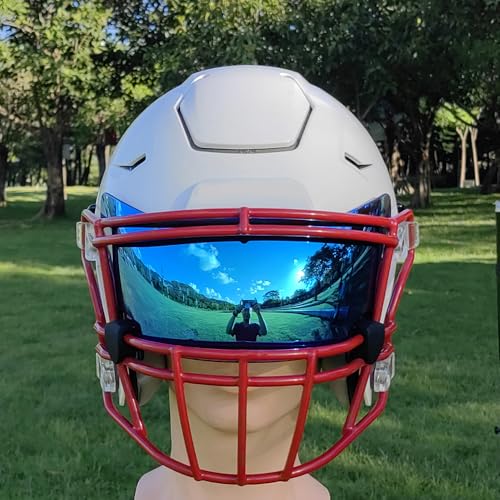 Image of Football helmet visor Anti-Fog Scratch Resistant Used for riddell speed flex helmet - Football for Youth & Adult