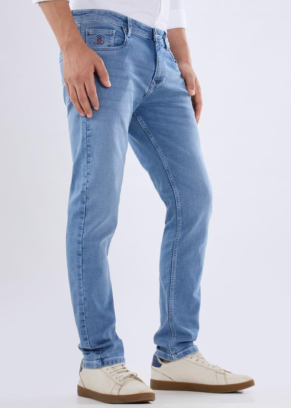 Image of Nostrum Dolovi D Men's Regular Fit Jeans | Mid Rise Stretchable Denim