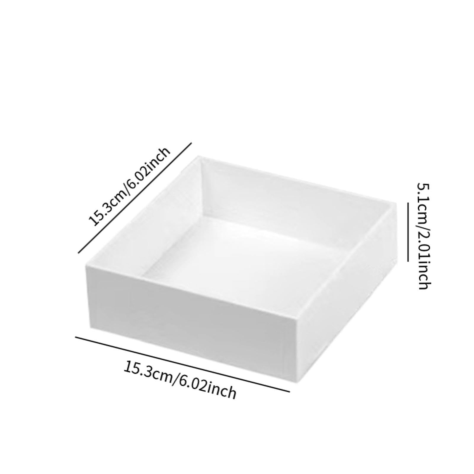 Acryl Buffet Riser Lebensmittel Riser für Buffet-Tisch, Cube Verschachtelung Riser, Desserts Display Stand, Hintergrund Schaumstoff Requisiten für Kosmetik, Schmuck, Collectibles, 1 teilige M