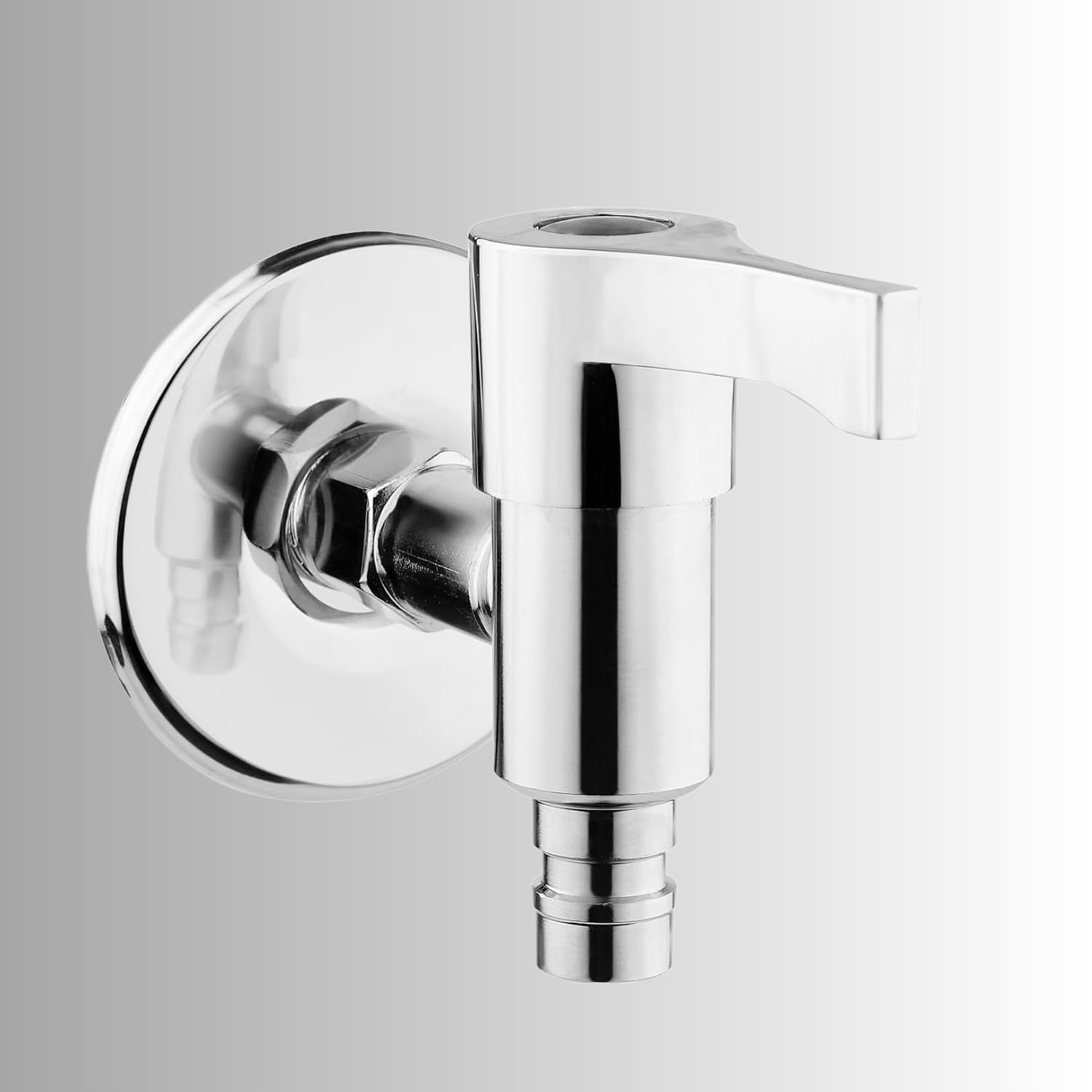 AURIXA Creations Stainless Steel Washing Machine Tap with Teflone Tape SS Washing Machine Bib Cocke Washing Machine Nozzle for Washing Machine Inlet Pipe Laundary-image-32