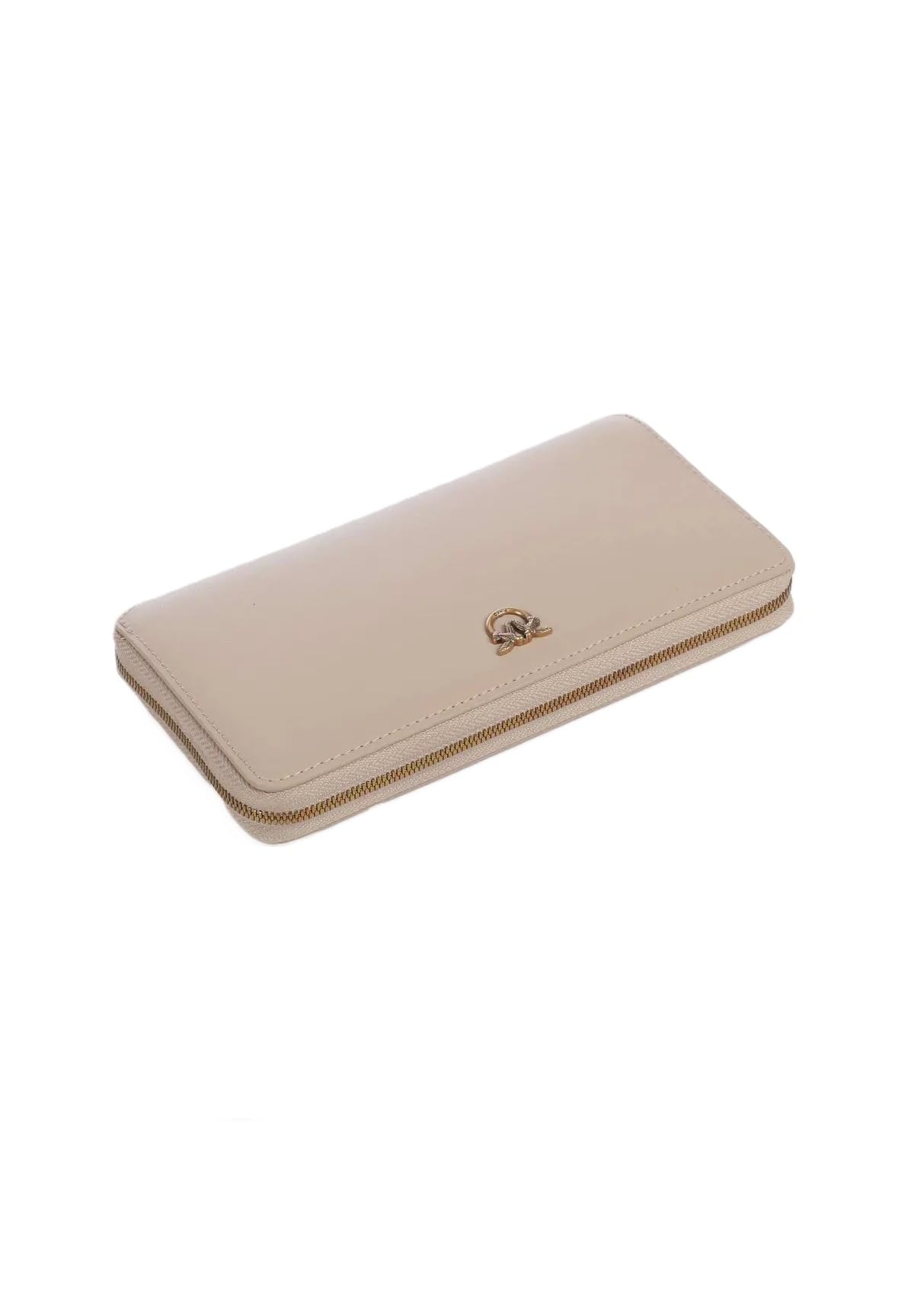 Pinko - Ryder Zip Around Vitello Seta, Accessori da viaggio- Portafogli Donna