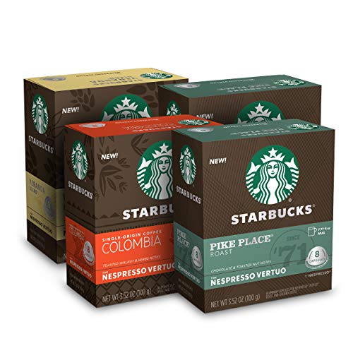 Starbucks Capsules for Nespresso Vertuo Machines — Dark Roast Single