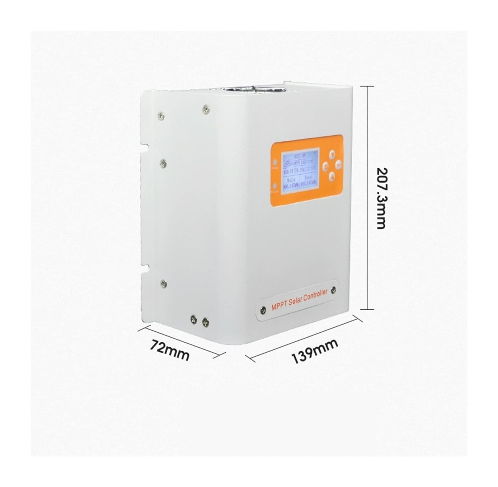 Controlador de carga híbrido Controlador Solar MPPT Controlador De Carga Y Descarga Solar 30A Rendimiento estable