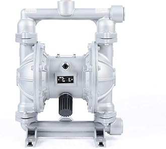 Air-Operated Double Diaphragm Pump, Pneumatic Membrane Transfer Pump NPT Inlet & Outlet Petroleum Fluids 24 GPM 80 ℉