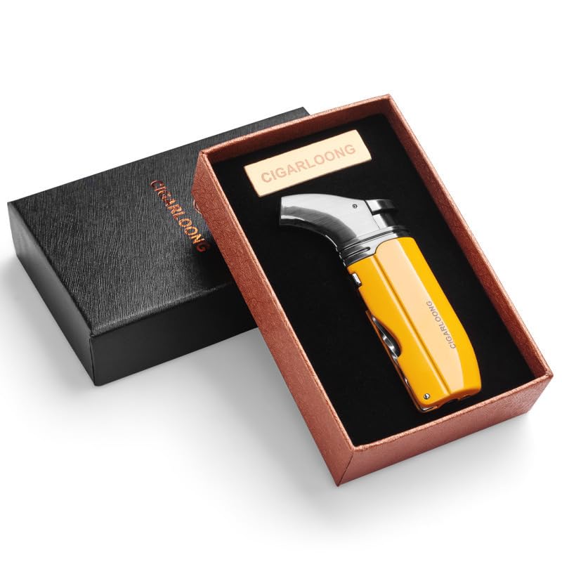 Encendedor portátil a prueba de viento para cigarros miniatura 6