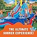 Banzai Inflatable Pool Water Slide, Blow Up Backyard Splash House, Slide N’ Soak