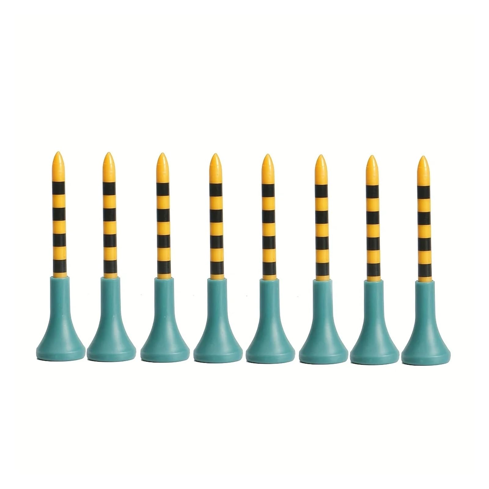 50 Stück 70 mm/83 mm Golf-Tees aus Kunststoff mit Skalenmarkierung, rutschfeste Golfball-Tees, langlebiges Golfschläger-Zubehör for das Training