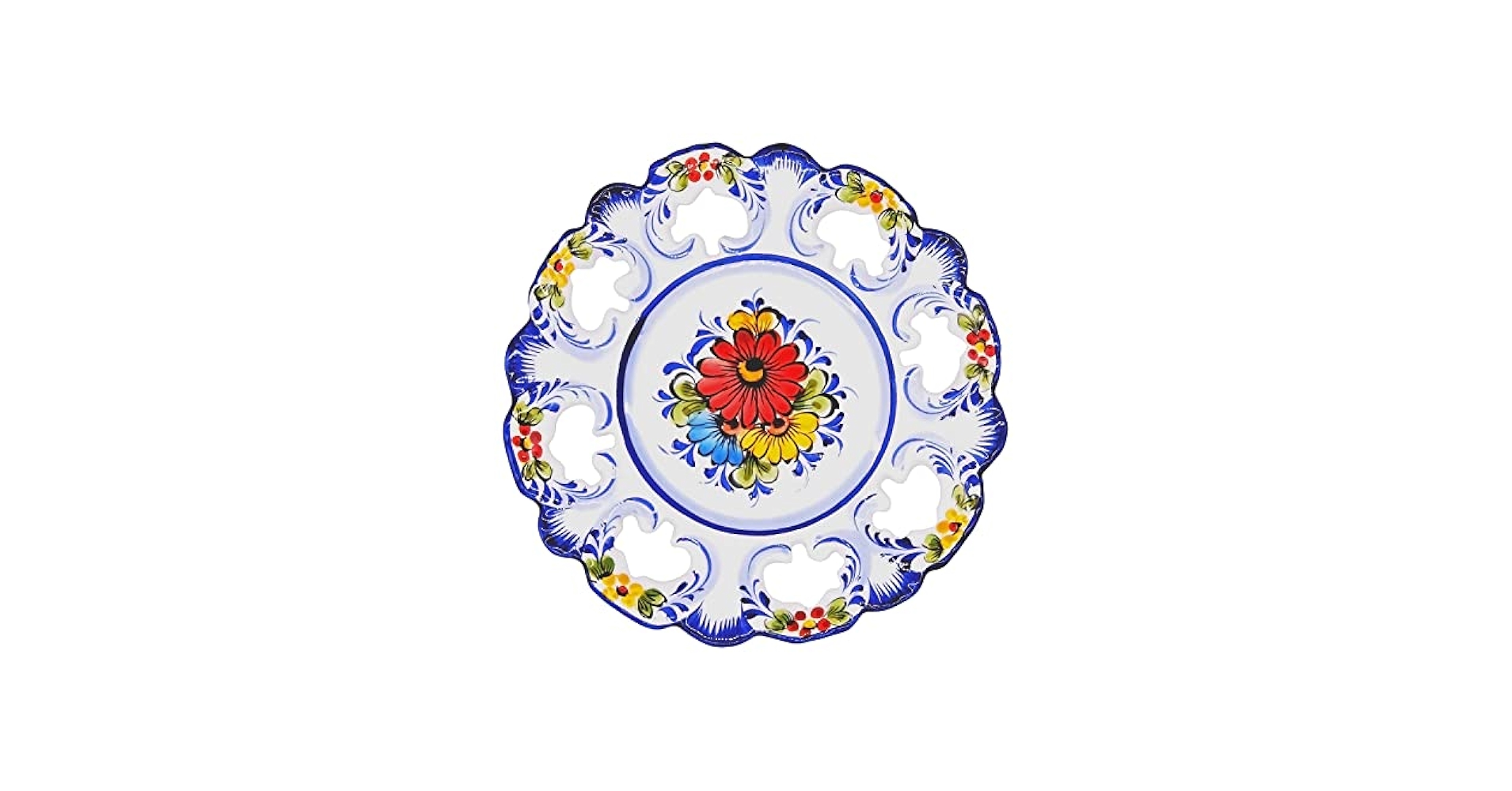 ポルトガル　FAIREAL 飾り皿 ハンドペイント Amazon.co.jp: Faireal ハンドペイント ポルトガルセラミック壁