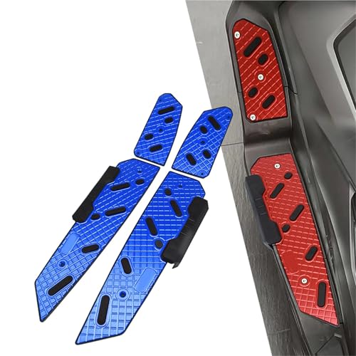 Tapis De Moto CNC pour Forza 350 Finition Aluminium Anodisé