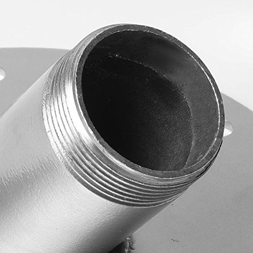 DNA MOTORING 45-Degree Fuel Cell Filler Neck with Steel Base Aluminum Cap,ALU-FT-C-T1-SL