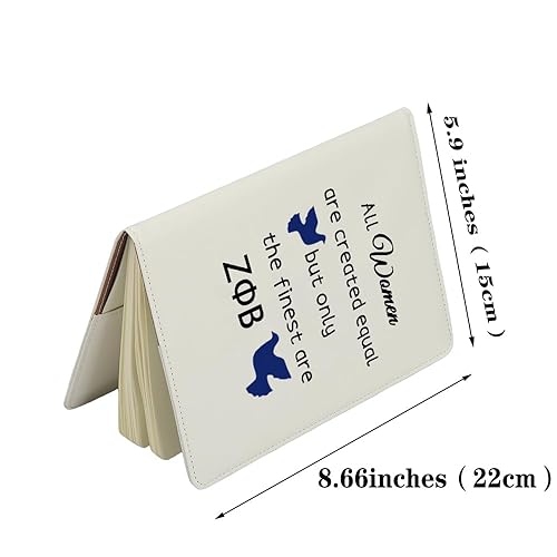 Miniatura 6 de G2TUP Sorority - Cuaderno más fino de hermandad con forro en blanco, regalo de hermandad para mujeres más finas (cuaderno de mujeres creado igual)