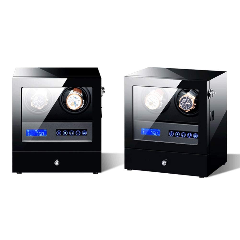 Rotomat do 2 zegarków automatycznych z 2 miejscami, ekran LCD