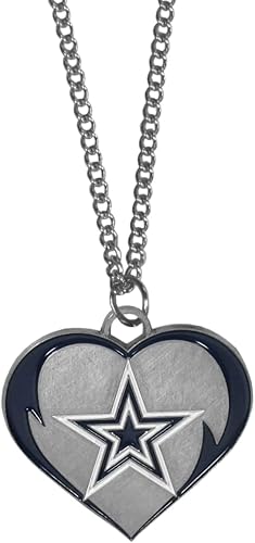 Siskiyou Sports NFL unisex-adult Heart Necklace