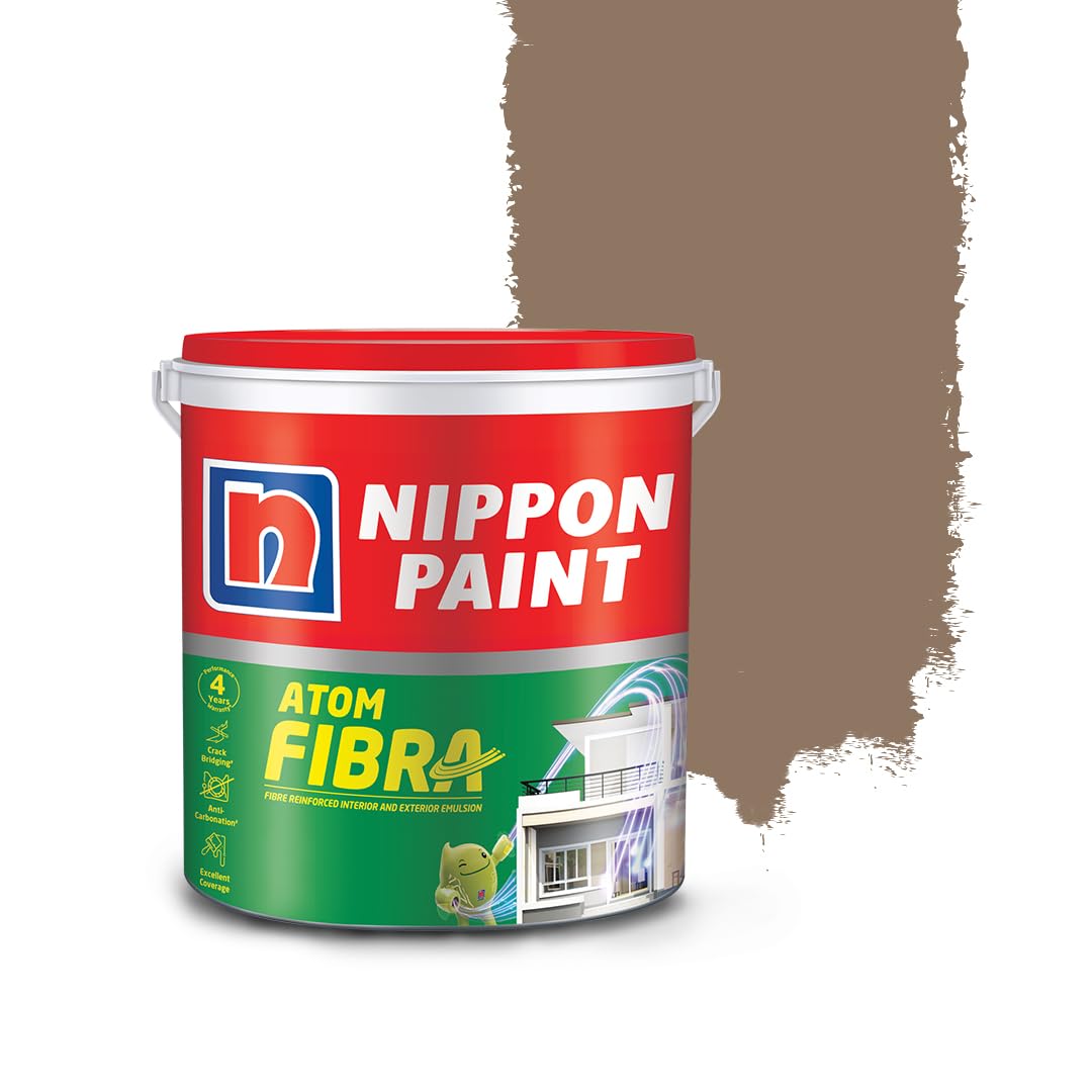 Nippon Paint Atom Fibra 2 In 1 Interior & Exterior Emulsion 1 L Browns (Morsels) (B0C5CVC7MQ) Amazon Price History, Amazon Price Tracker