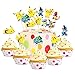 48 PCS Decorazione Torta Topper, Decorazione per Feste di Cartoni Animati, Compleanno Torta Decorazioni, Cupcake Topper Decorazioni, Accessori per la Decorazione di Torte per Feste