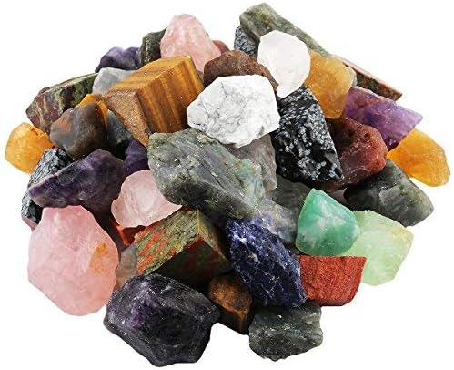 mookaitedecor 1lb/460g Natural Raw Rough Crystals and Gemstones for Collection Home Decor Healing Crystal Stone Gift - Image 4