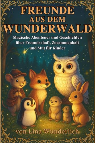Freunde aus dem Wunderwald – Magische Abenteuer und Geschichten über Freundschaft, Zusammenhalt und Mut für Kinder: Ein Vorlesebuch mit fantasievollen ... als Einschlafgeschichten oder Kinderbuch