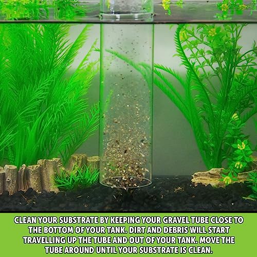 Changeur d'eau aquarium Python 15,2 m pour nettoyer le gravier sans porter de seaux - 8