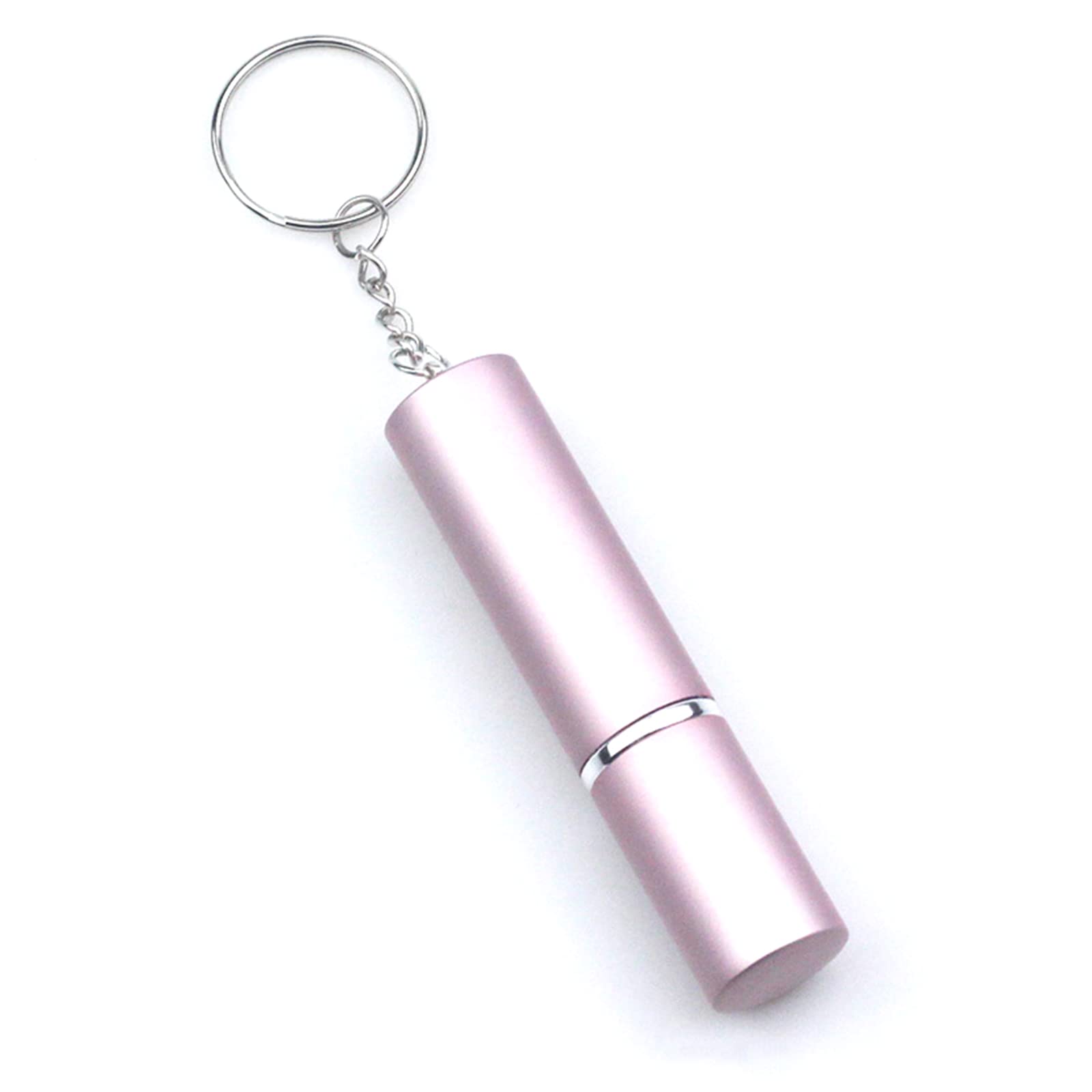 LUOFENG Dispenser Bottle,10ml Metal Spray Perfumes Sample Bottle Keyring Car Interior Gift Mini Portable Spray Perfumes Dispenser Bottle Keychain