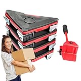 Múltiples usos: este juego completo de 5 accesorios diferentes es fácil de transportar y usar, y es ideal para mover muebles, utensilios de cocina y artículos para el hogar. Versátil para uso multifunción