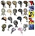 Camouflage Doo-Rag Assorted Lot Camo Do-Bandana 5 Skull Caps Du-Wrap