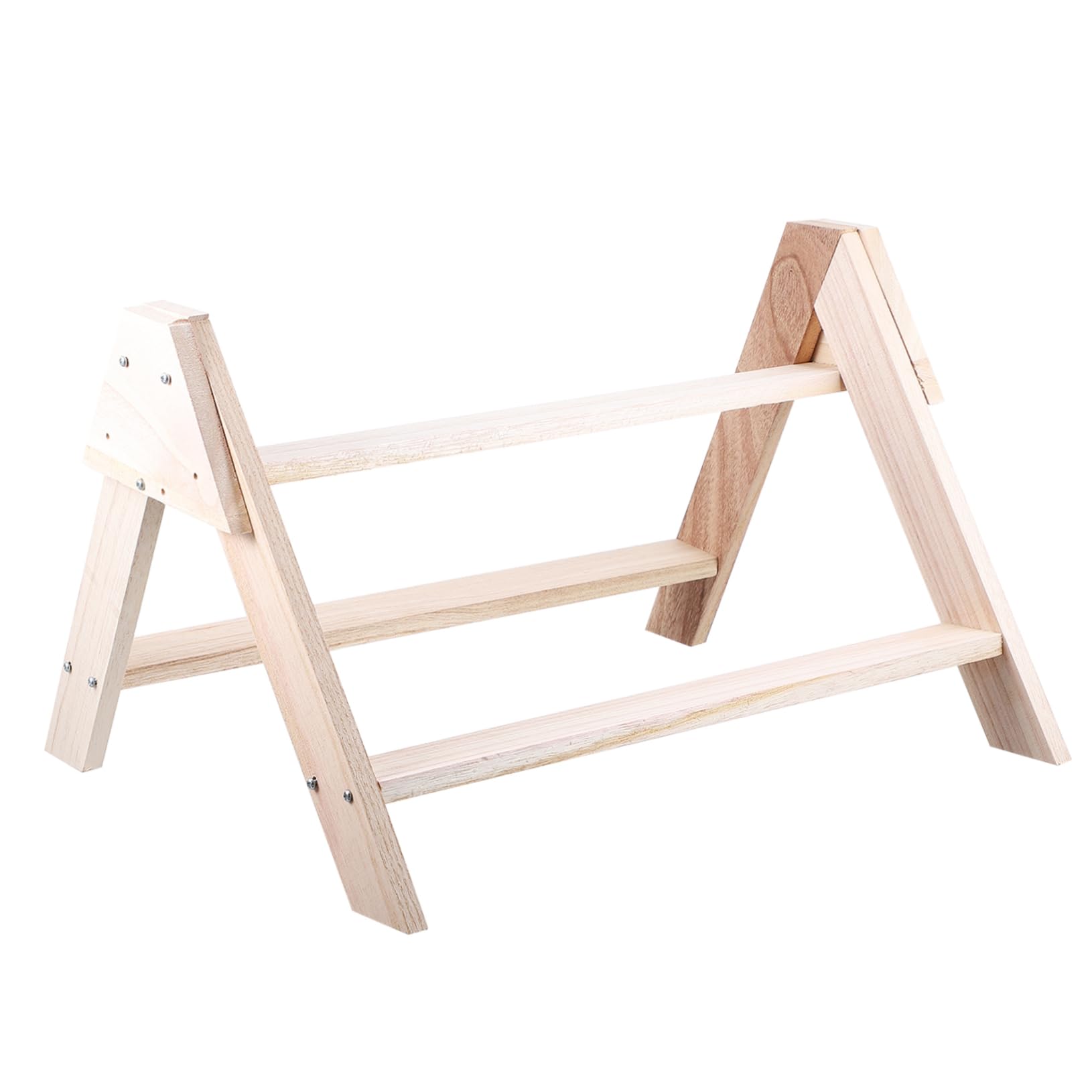 HANABASS Perchero De Madera y Superficie Pulida Diseño Único para Aves Pequeñas Corral Accesorio De Enriquecimiento para Jaula y Ejercicio