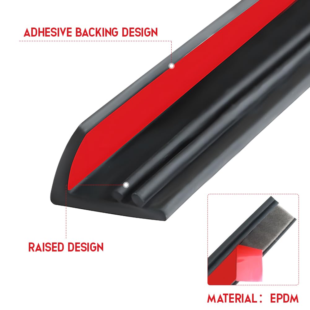 Joint De Vitre Auto 6 M - Bande D'étanchéité En Caoutchouc EPDM, Forme En V - Isolation Phonique Et Anti-poussière Pour Voiture, Fourgon