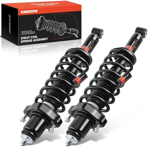 A-Premium Rear Pair Complete Strut with Coil Spring Assembly Compatible with Jeep Compass 2007-2010, Patriot 2007-2010 & Dodge Caliber 2007-2012, 2-PC Set by A-premium - Used condition - CA$128.24