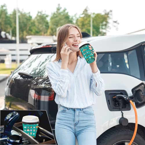 Animal Dogs Reusable Iced Coffee Cup Sleeve With Handle Neoprene Ice Insulator Coffee Cup Sleeve Drink Holde Medium 24-28 oz for Coffee Cups Beverages Water Bottle by FengQuGou - Image 5