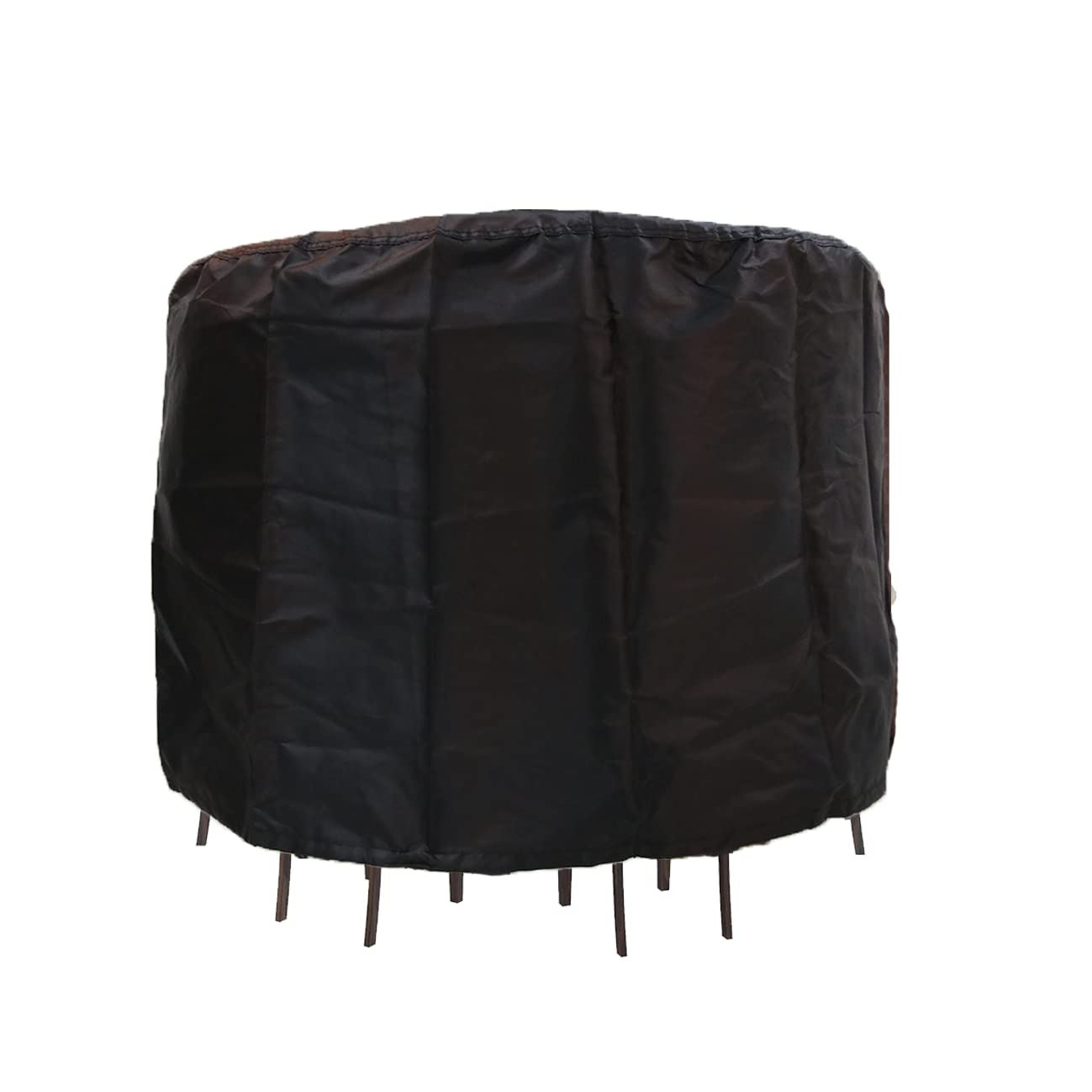 J&C 47x 29 in Patio Furniture Covers 420D Outdoor Table Cover Outdoor Furniture Cover Waterproof Outdoor Table Cover Round Large Patio Patio Furniture Cover Patio Covers for Outdoor Furniture