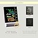 Wittime Latest 2079 Wireless Indoor Outdoor Thermometer, Digital Temperature Humidity Monitor with High Precision, Room Hygrometer with Weather Forecast, HD Color Screen, Alarm Clock