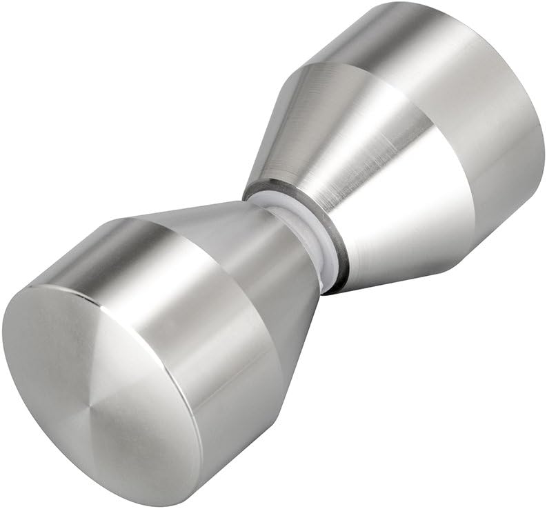 K304 stainless steel solid Shower Door Pair Handle Knob,Door handle knob,Groove Shower Door Handle knobs,handles knobs for bathroom with Top Quality(Elegant Cone Design)