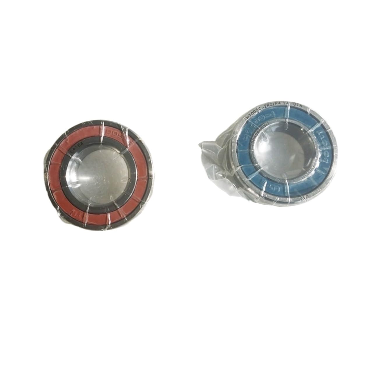 TADZKKIWM 1pair H7005C-2RZ/P4 7005 25X47X12 25X47X24 Double Sealed Angular Contact Bearings Spindle Bearings