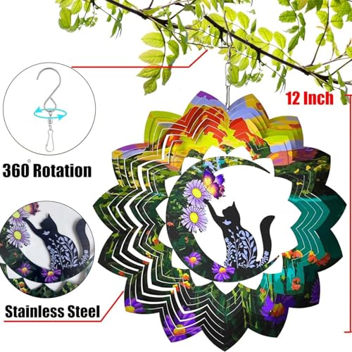 Carillon à vent en métal de couleur, le cadeau idéal pour décorer une maison