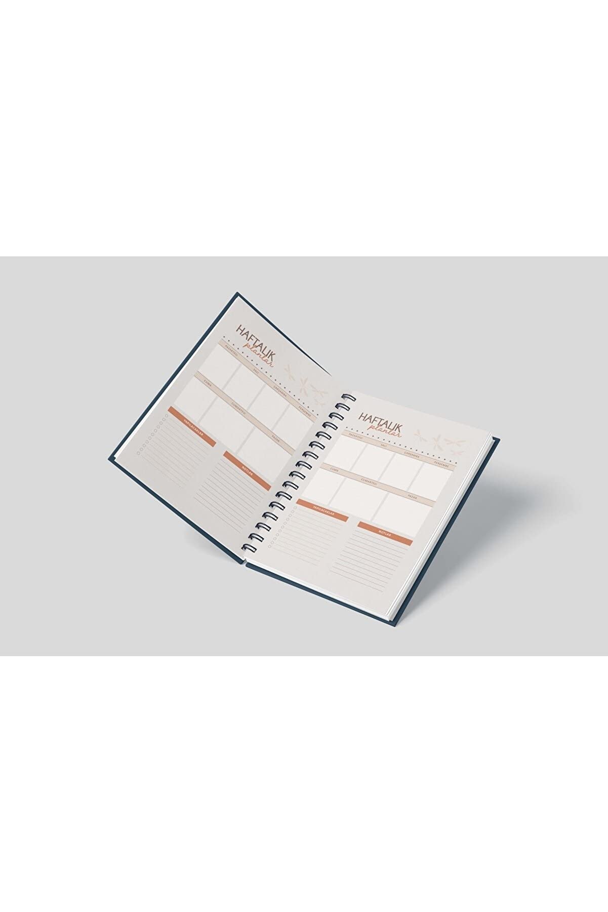 Victoria's Journals Upgrade Mein Heft - terminarz tygodniowy 17 x 24 cm Crimson Brown