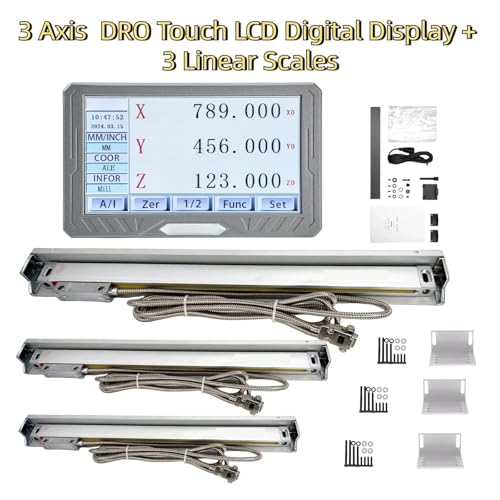 Linear Scale Encoder SDS200S 3 Axis LCD DRO Kit miniatura 2