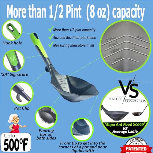 Image of Supa Ant 23 Qt Canning Pot with Canning Supplies Starter Kit - Water Bath Pot with Rack and Lid - Jar Lifter, XL Ladle, Jar Tongs, and Bubble Popper