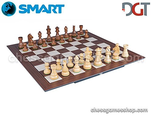 DGT Smart Board WI + Wooden Timeless e-Pieces - Electronic Chess Set