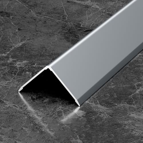 アングル材 壁 衝突防止 ストリップ 3本 長さ90cm 等辺 L字 エッジングガード アルミニウム合金 耐腐食性・耐湿性 角を傷から守る 壁保護角 用 木材 レンガ 金属 ガラス 壁(様式16,30mm)