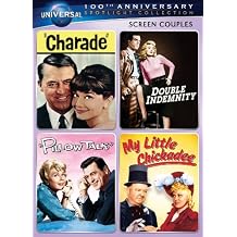 Screen Couples Spotlight Collection Charade / Double Indemnity / Pillow Talk / My Little Chickadee Universals 100th Anniversary