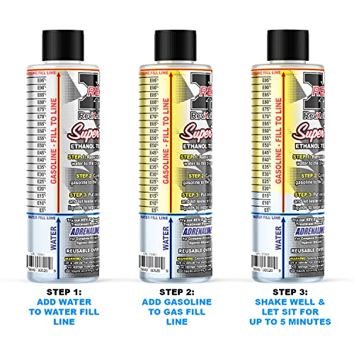 Image of REV X E85 Super Tester - Reusable Gasoline Ethanol Testing Kit (Pack of 2)