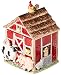 Appletree Design Barn Yard Cookie Jar, 10-3/8-Inch