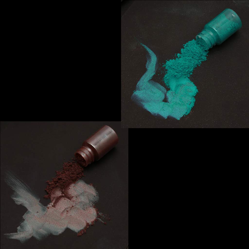 50 pigmentos de colores brillantes en polvo de resina epoxi, colorante para maquillaje, jabón de baño, fabricación de velas, pigmento en polvo