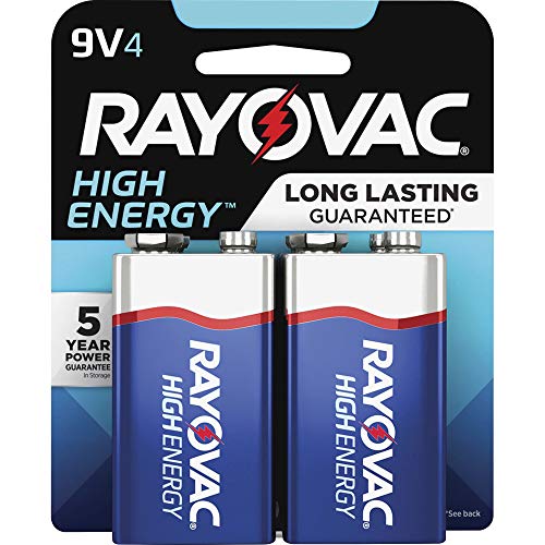 Spectrum Brands RAYA16044C Rayovac Alkaline 9V Batteries