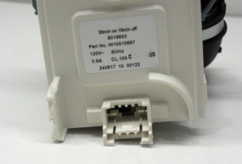 W10510667 Dishwasher Pump Motor W11032770 Replacement for Whirlpool OEM